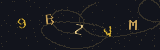 Five character security code shown as an image